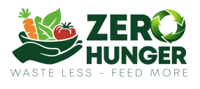 Zero Hunger Horizontal Tagline Logo